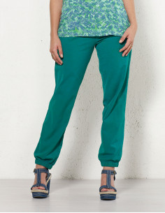 Pantalon Coton Uni Sw Avec...