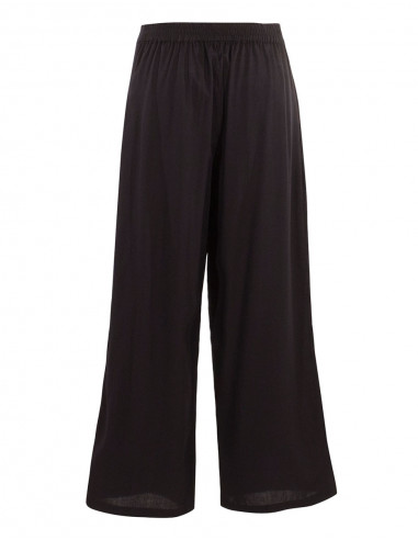 Pantalon Viscose Faux Pareo Uni Demi Cei