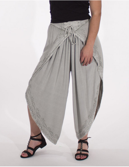 Pantalon Dhoti Viscose Sw