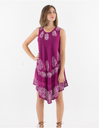 95% viscose crepe 5% metallic fiber umbrella dress