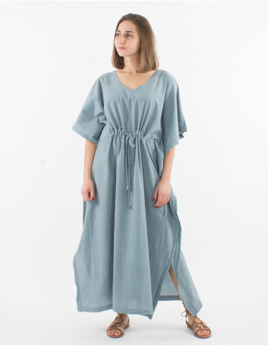 Light cotton kaftan dress sw