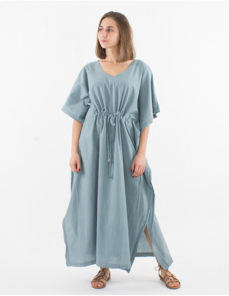Light cotton kaftan dress sw