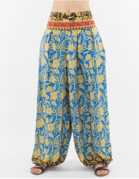 Pantalon Polyester Sari Imprime