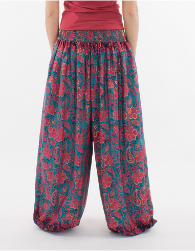 Pantalon Polyester Sari Imprime