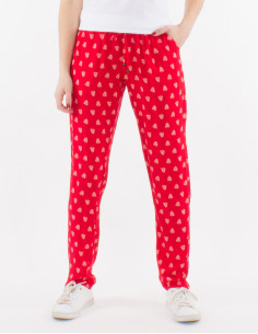 Viscose pants with islande print 2