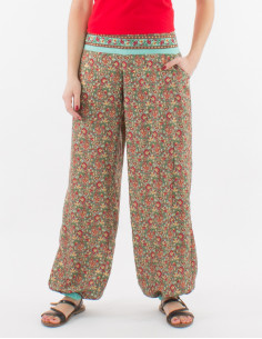 Polyester sari pants and belt link 2