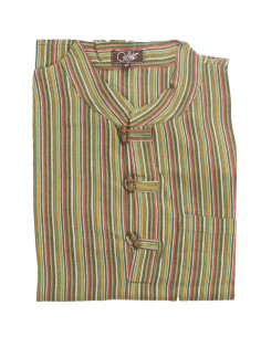 Chemise rayée mixte coton 2