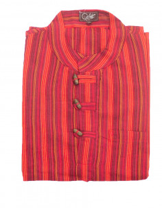 Cotton gent blouse with long sleeves 2