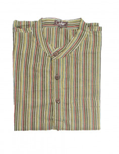 Cotton gent striped blouse with long sleeves 2