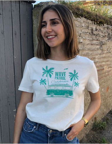 TShirt Coton Manches Courtes Wave