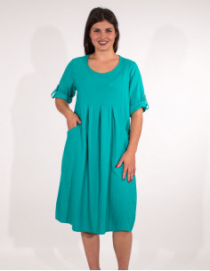 Robe ample manches courtes 2