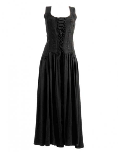 Long viscose sw straps dress