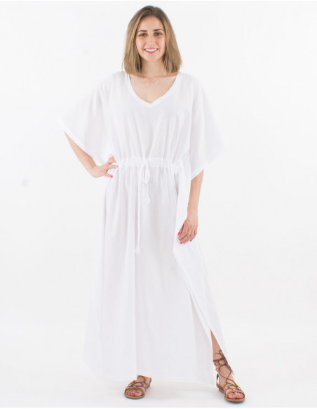 Light cotton kaftan dress sw
