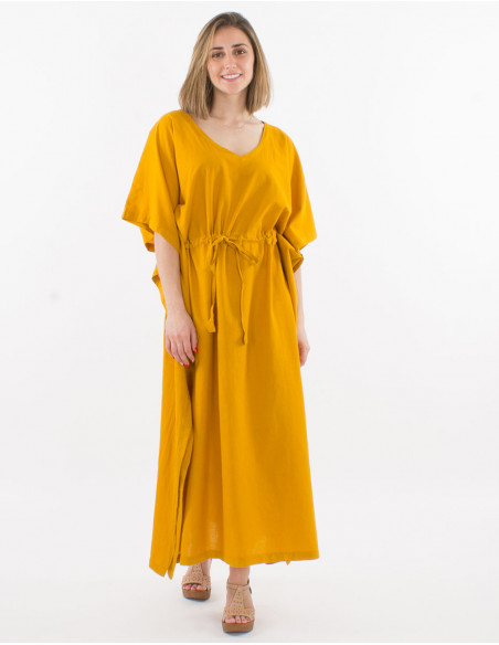 Light cotton kaftan dress sw