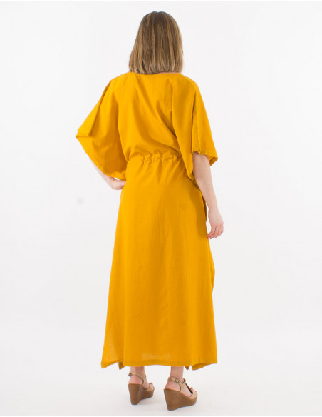 Light cotton kaftan dress sw