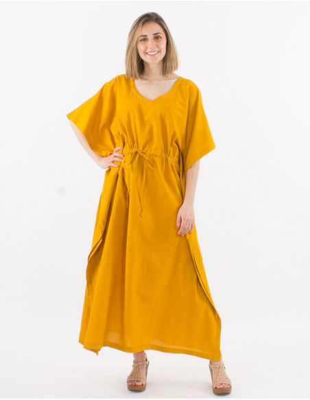 Light cotton kaftan dress sw