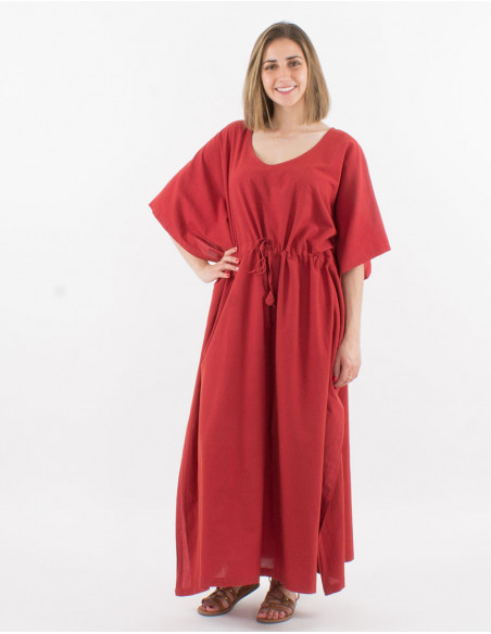 Light cotton kaftan dress sw