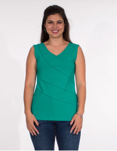 TShirt 95% Coton 5% Elasthanne Sans Manc 2