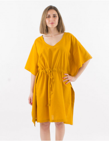 Tunique Coton Fin Kaftan Coton Sw 90Cm