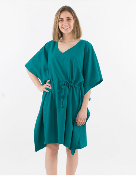 Tunique Coton Fin Kaftan Coton Sw 90Cm