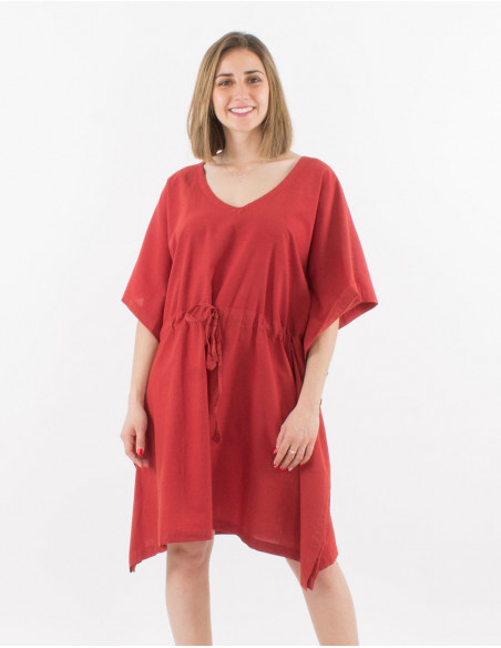 Tunique Coton Fin Kaftan Coton Sw 90Cm