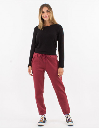 Knitted 95% polyester 5% elastane pants