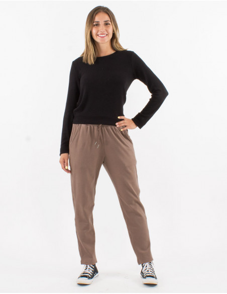 Pantalon maille 95% Polyester 5% Elasthanne