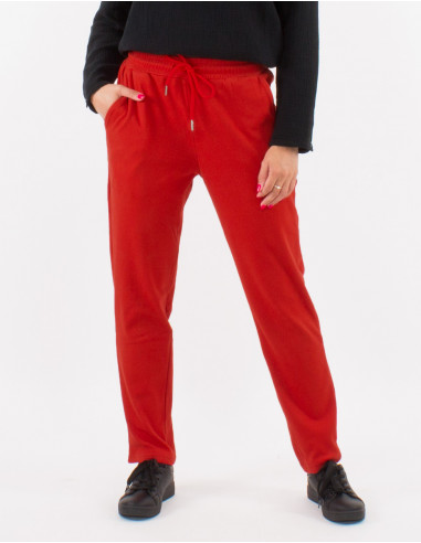 Pantalon maille 95% Polyester 5% Elasthanne