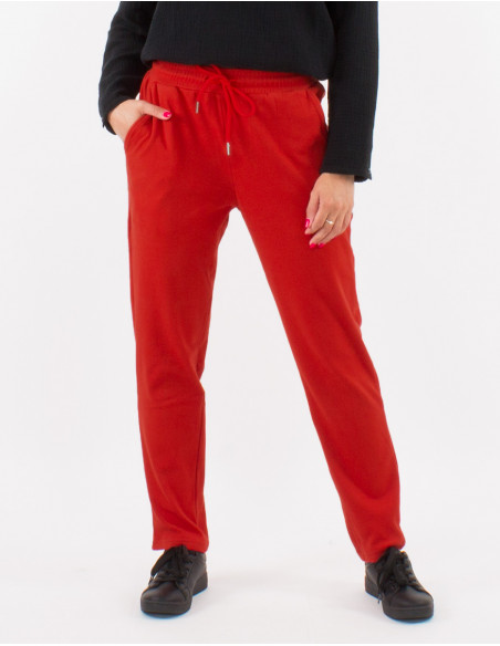 Pantalon maille 95% Polyester 5% Elasthanne