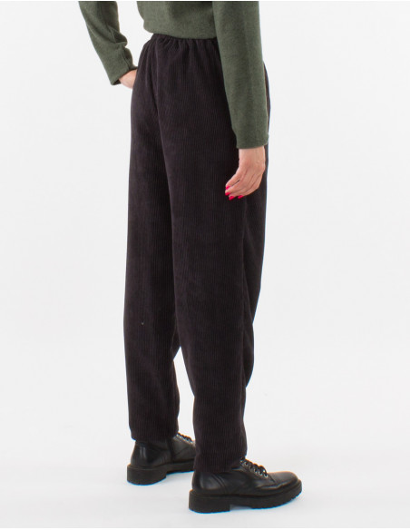 Pantalon en velours côtelé