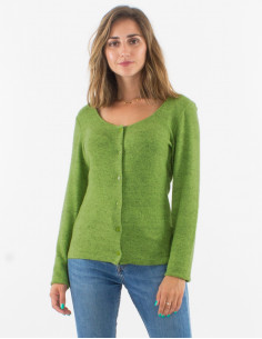 Knitted 74% rayon 21% polyester 5% elastane jacket 2