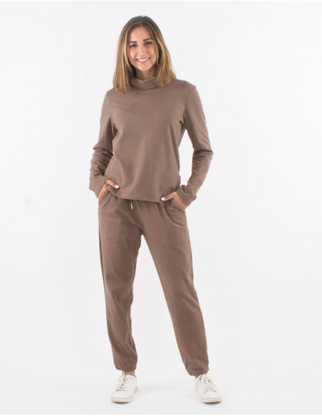 Knitted 95% polyester 5% elastane pants