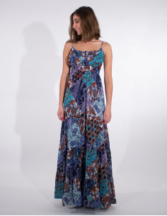 Long hania print cotton...