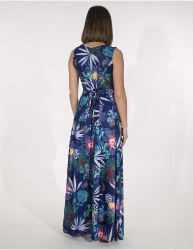 Robe Longue Maille 95% Polyester 5% Elas