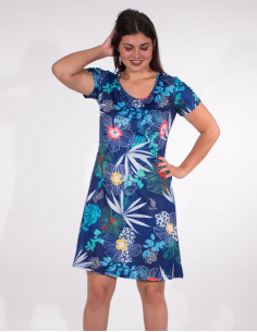 Robe Maille 95% Polyester...