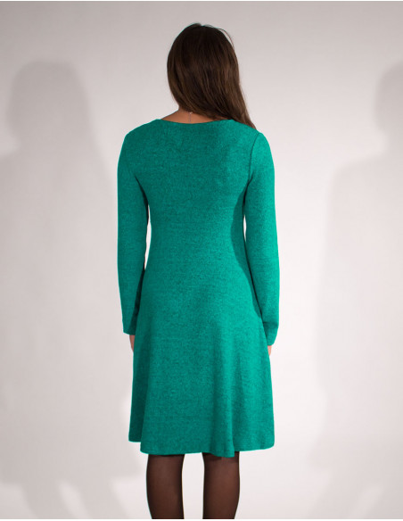 Robe Maille 74% Viscose 21% Polyester 5%