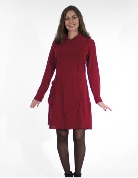 95% Polyester 5% Elastane Knit Dress