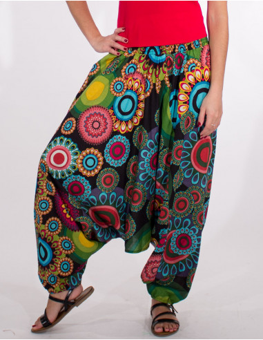 3 In 1 Cotton Printed Saroual