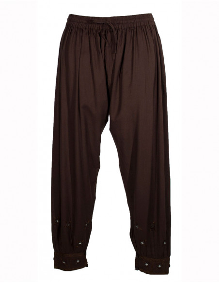 Women's viscose saroual with mirrors M 95CM