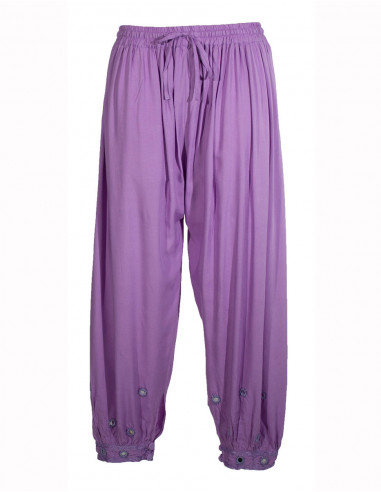 Women's viscose saroual with mirrors M 95CM