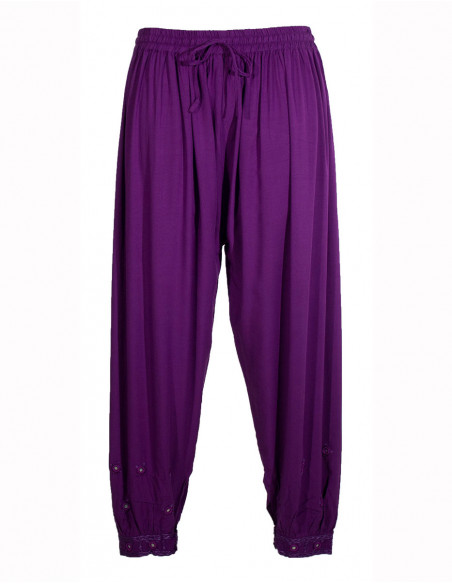 Women's viscose saroual with mirrors M 95CM