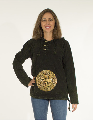 Chemise Homme Coton Sw Capuche