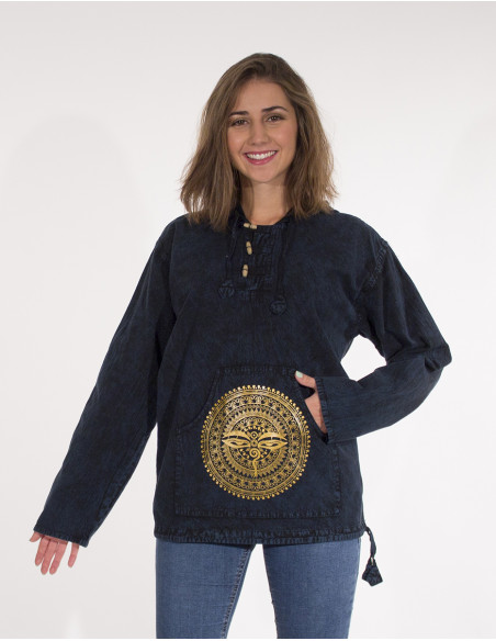 Chemise Homme Coton Sw Capuche