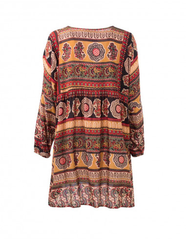 3/4 Sleeve Viscose Tunic Indi Print