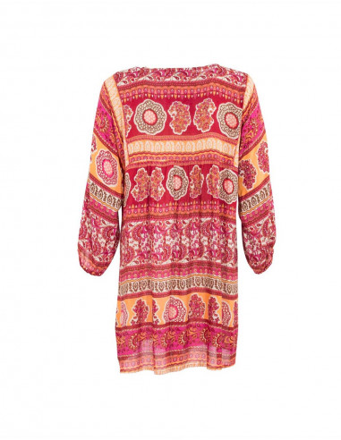 3/4 Sleeve Viscose Tunic Indi Print