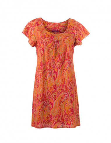 Tunic Polyester Short Sleeve Sari