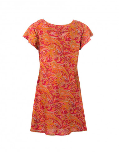 Tunic Polyester Short Sleeve Sari