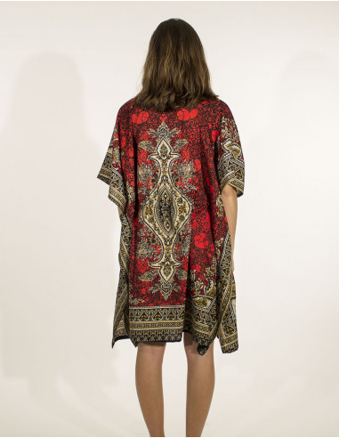 Tunique Kaftan Polyester Imprime