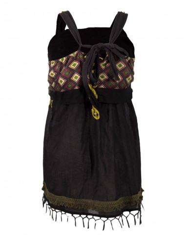 Tunique ethnique coton