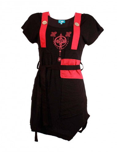 Tunique ethnique asymetrique